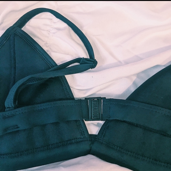 Triangl navy crochet triangle cut bikini - Picture 5 of 7